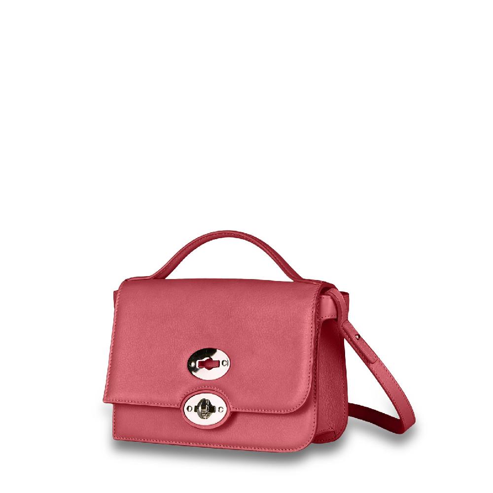 Zanellato BORSA ELLA UNICA IN PELLE LISCIA ROSE GUARANA' | Zanellato Fino Al -60%
