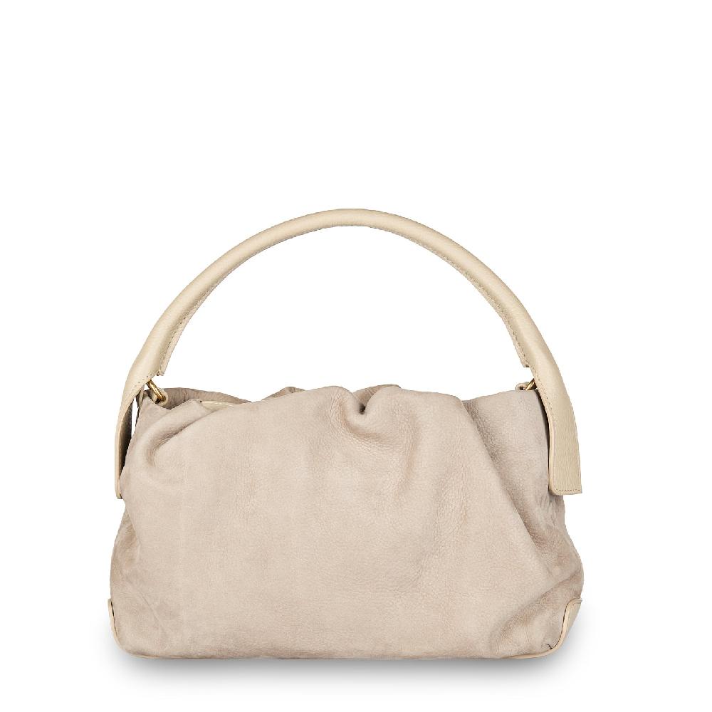Zanellato BORSA TULIPA UNICA IN PELLE NABUK GREY VISONE | Zanellato Sconto