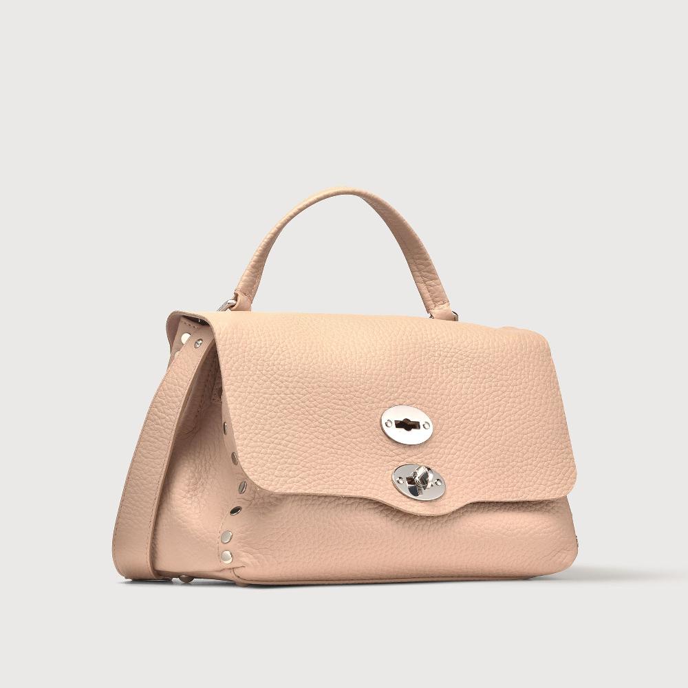 Zanellato BORSA POSTINA® SMALL IN PELLE MARTELLATA PINK ROSATELLO | Zanellato In Vendita