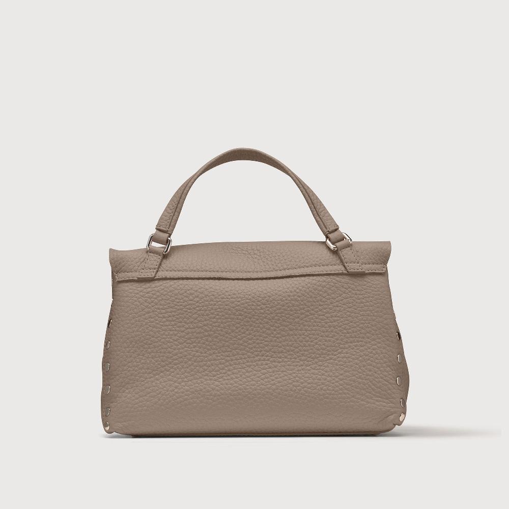 Zanellato BORSA POSTINA® SMALL IN PELLE MARTELLATA GREY CENERINO | Zanellato Saldi