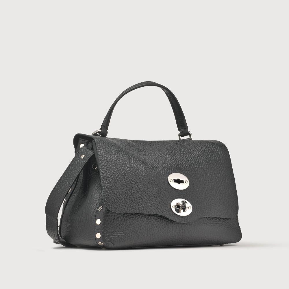 Zanellato BORSA POSTINA® SMALL IN PELLE MARTELLATA BLACK NERO | Zanellato Hotsell