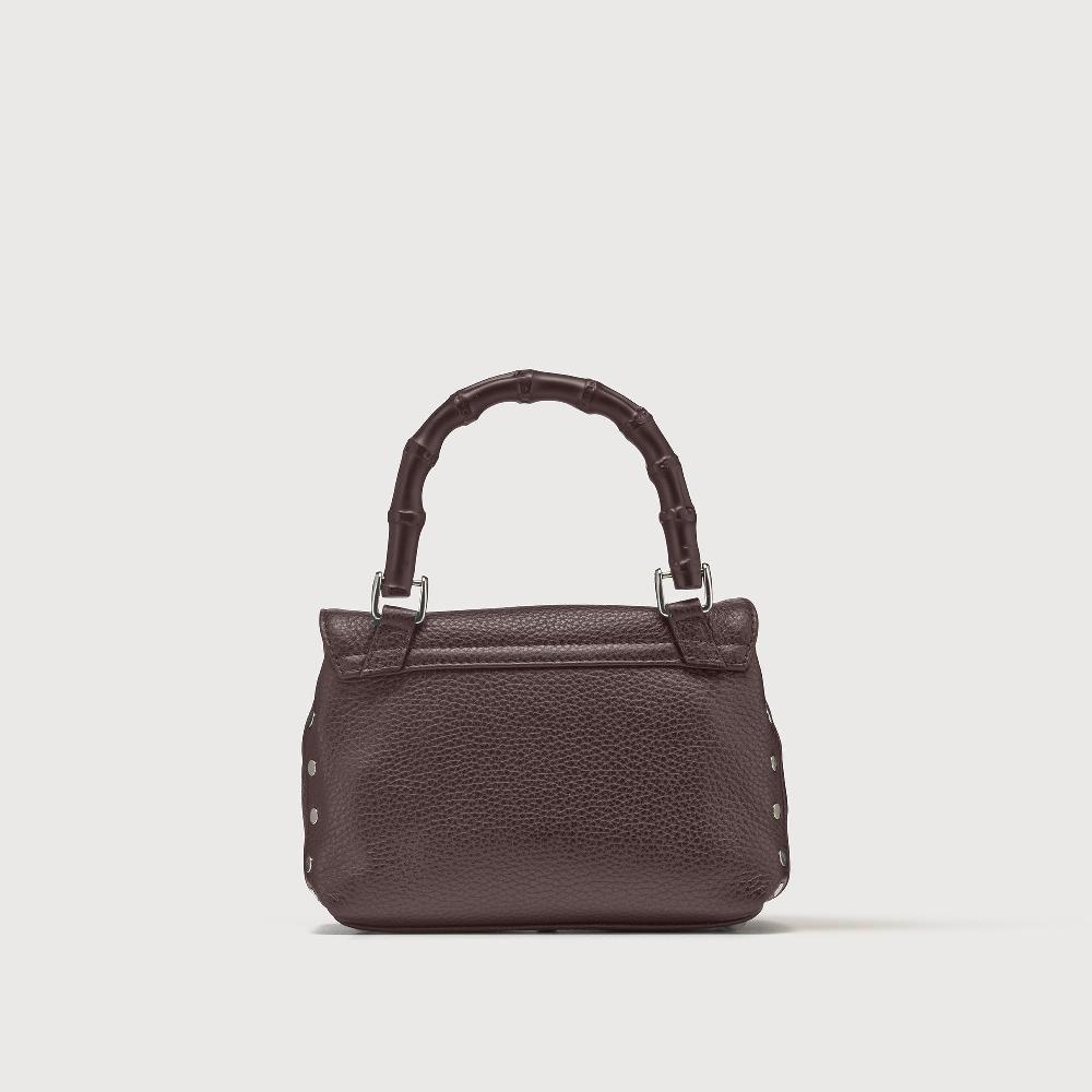 Zanellato BORSA POSTINA® BABY IN PELLE MARTELLATA BROWN MOCACCINO | Zanellato 2025