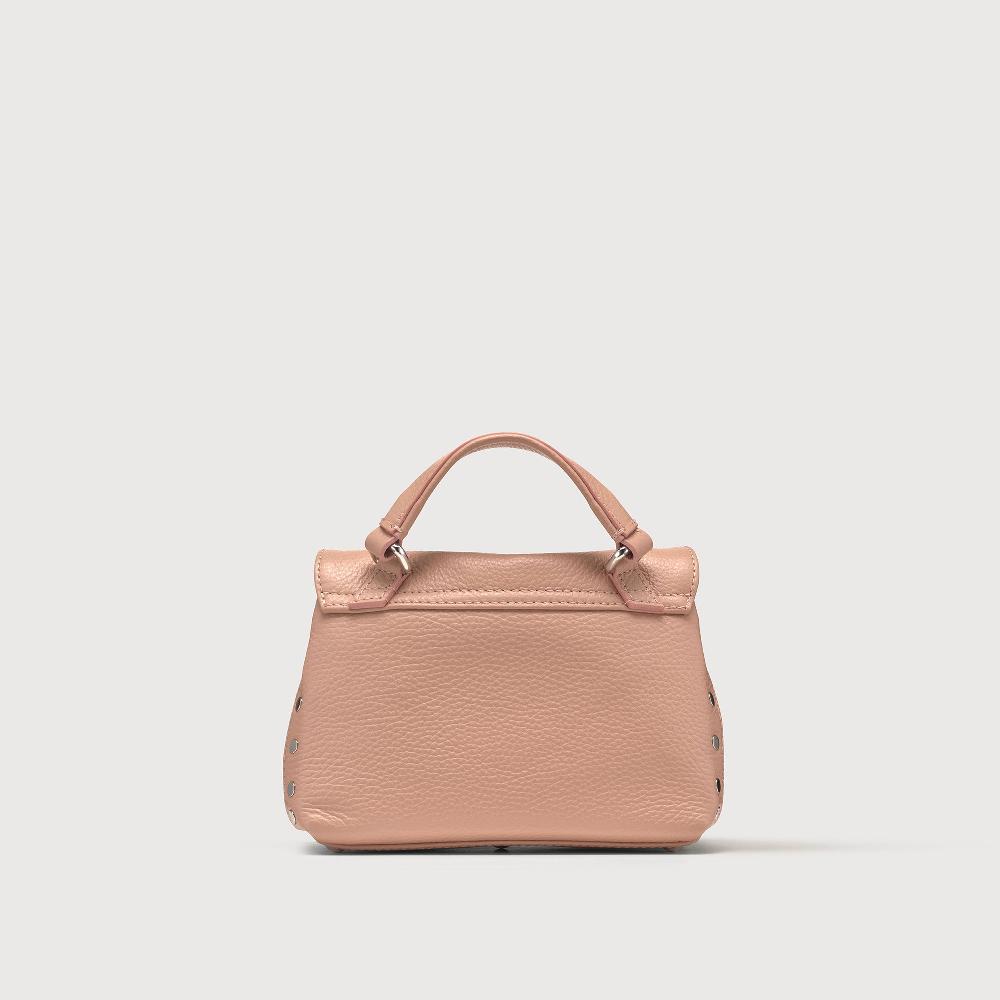 Zanellato BORSA POSTINA® BABY IN PELLE MARTELLATA PINK NUDE | Zanellato Acquista Ora