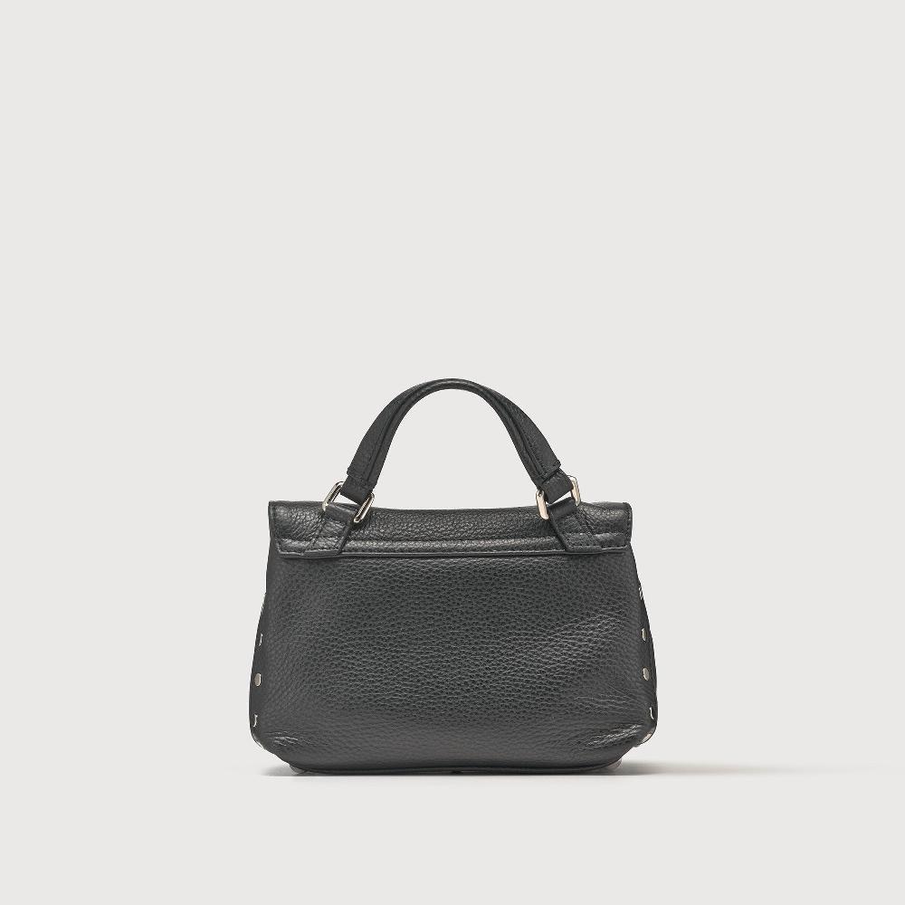 Zanellato BORSA POSTINA® BABY IN PELLE MARTELLATA BLACK NERO | Zanellato Affare Del Giorno