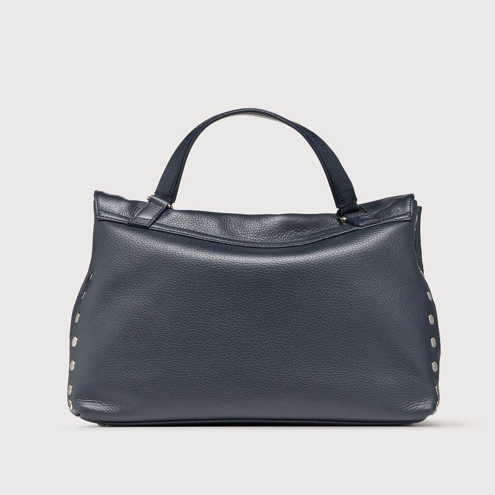 Zanellato BORSA POSTINA® MEDIUM IN PELLE MARTELLATA DARK NAVY | Zanellato Economico