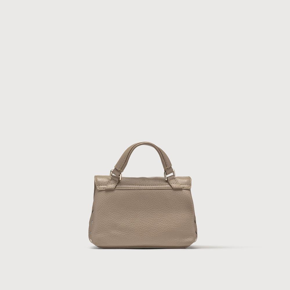 Zanellato BORSA POSTINA® BABY IN PELLE MARTELLATA GREY CRETA | Zanellato Hotsell