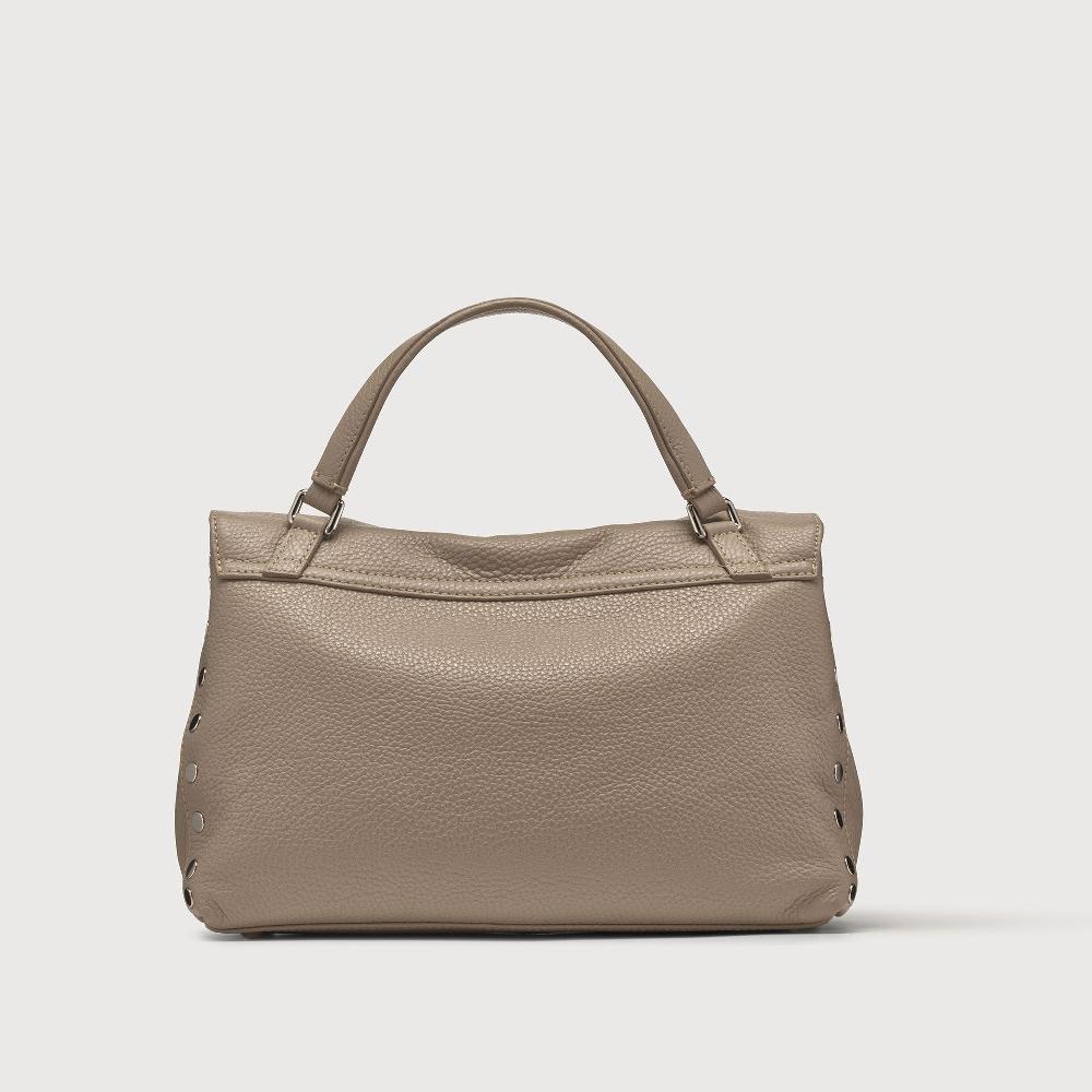 Zanellato BORSA POSTINA® SMALL IN PELLE MARTELLATA CRETA | Zanellato Italia