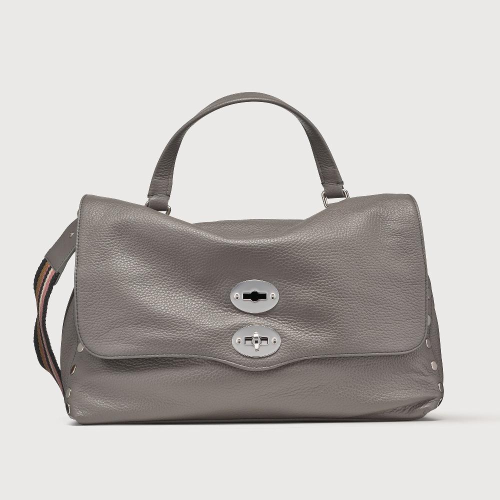 Zanellato BORSA POSTINA® MEDIUM IN PELLE MARTELLATA MONTEBIANCO | Zanellato Nuovo