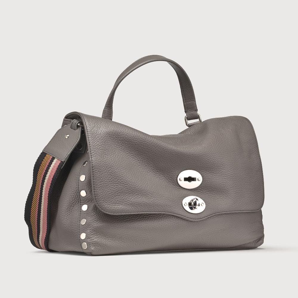 Zanellato BORSA POSTINA® MEDIUM IN PELLE MARTELLATA MONTEBIANCO | Zanellato Nuovo