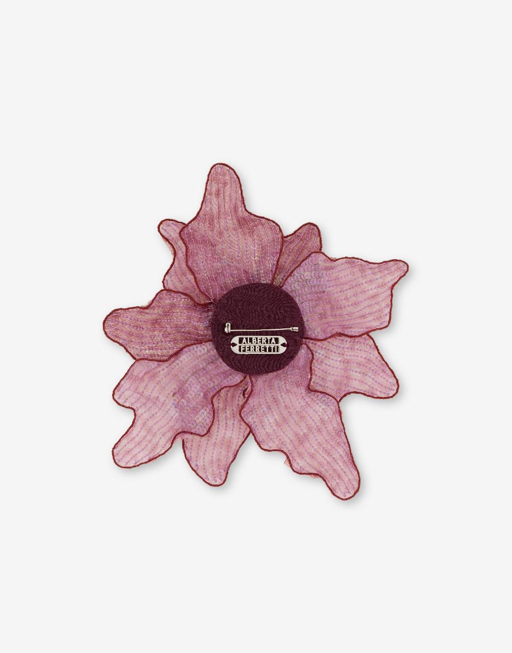 Alberta Ferretti Spilla bijoux a fiore Dripping Rose Negozi Online