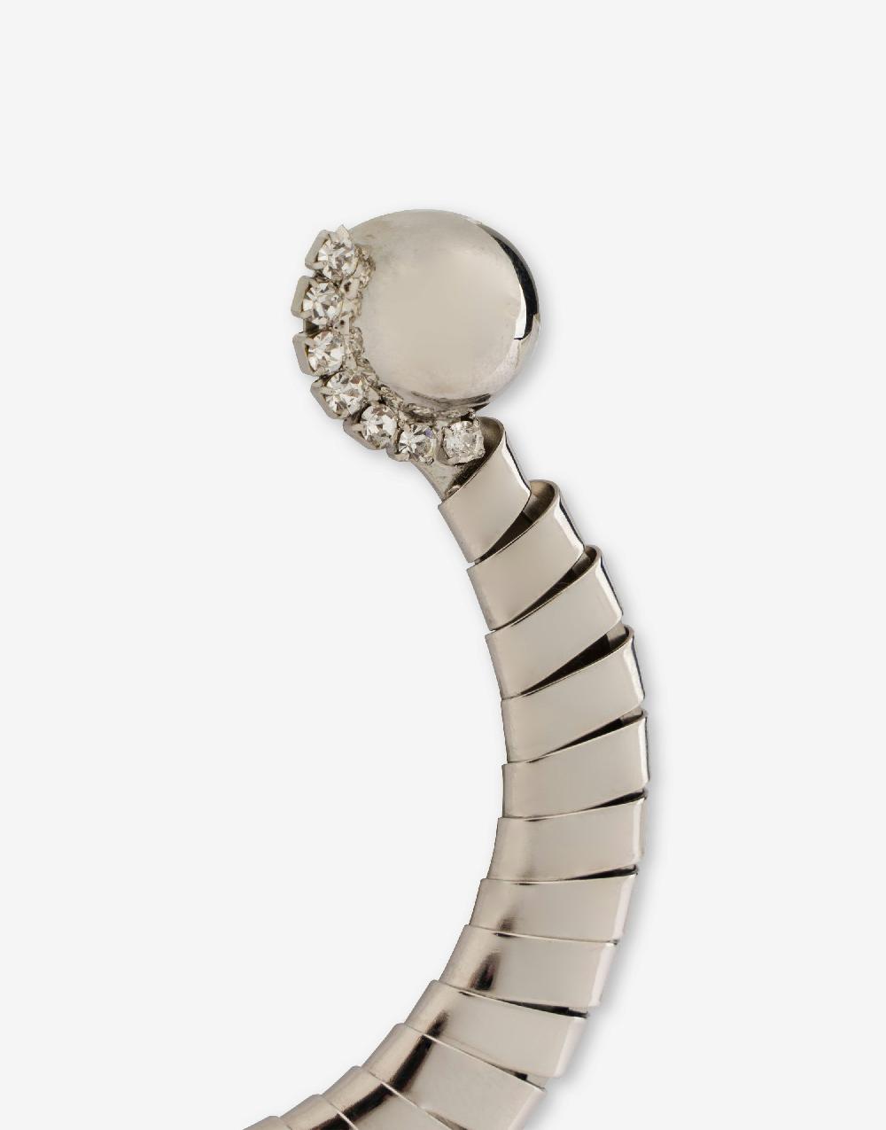 Alberta Ferretti Orecchini in metallo argento Affare Del Giorno