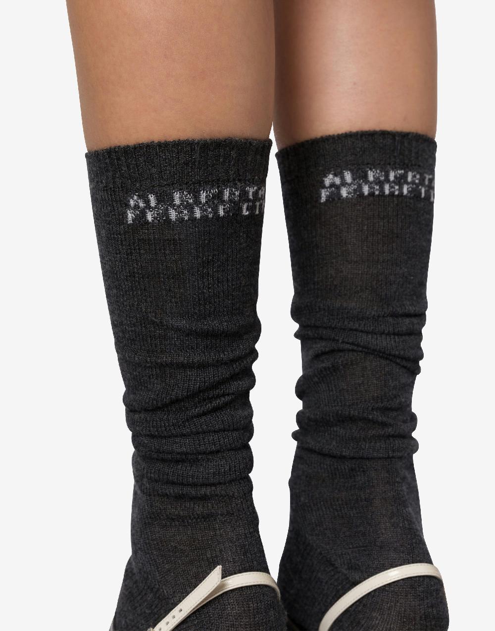 Alberta Ferretti Calze in lana e seta Vendita Economica