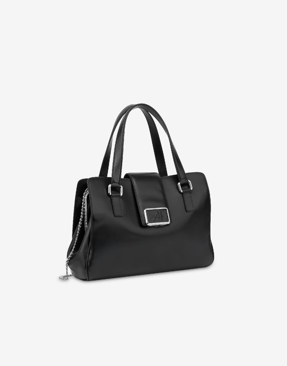 Alberta Ferretti Borsa doppio manico in vitello Allure Pezzi Unici