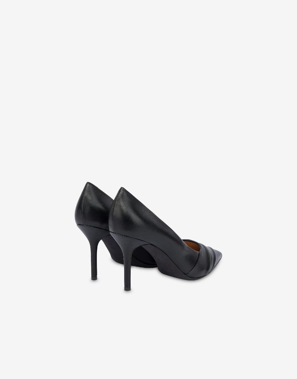 Alberta Ferretti Décolleté in nappa Folding Sottocosto