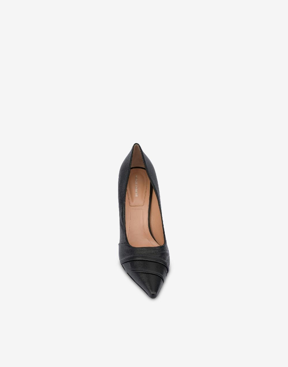 Alberta Ferretti Décolleté in nappa Folding Sottocosto