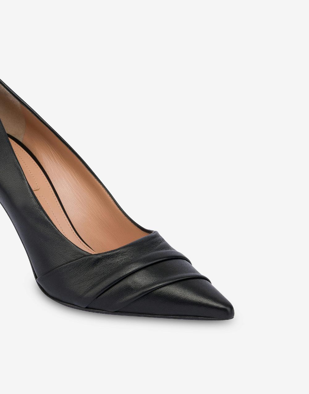 Alberta Ferretti Décolleté in nappa Folding Sottocosto