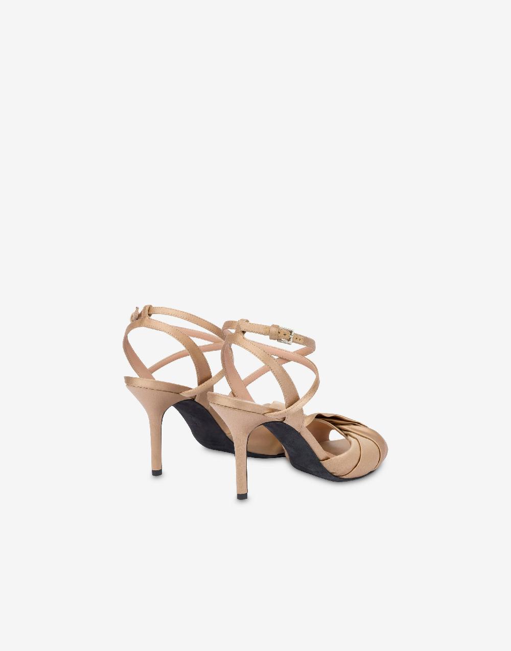 Alberta Ferretti Sandali in raso Evening Presa