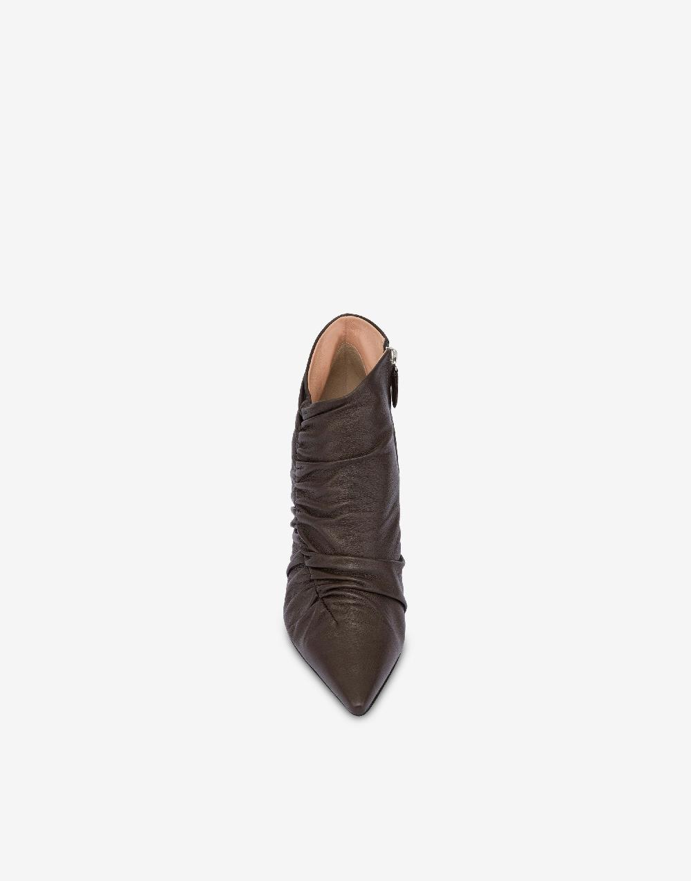 Alberta Ferretti Stivaletti in nappa Folding Saldi Di Fabbrica
