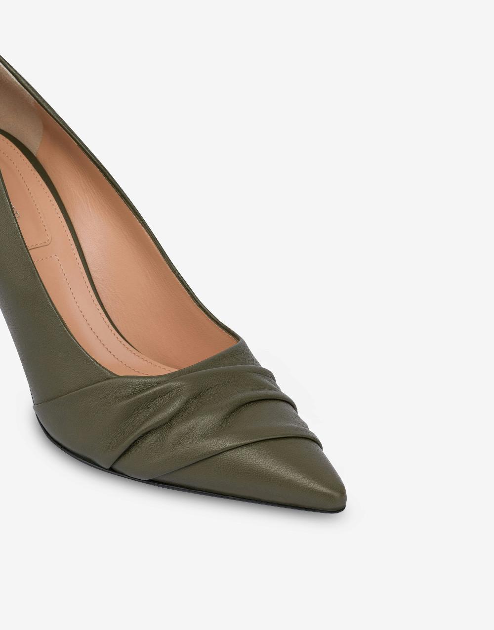 Alberta Ferretti Décolleté in nappa Folding I Più Venduti