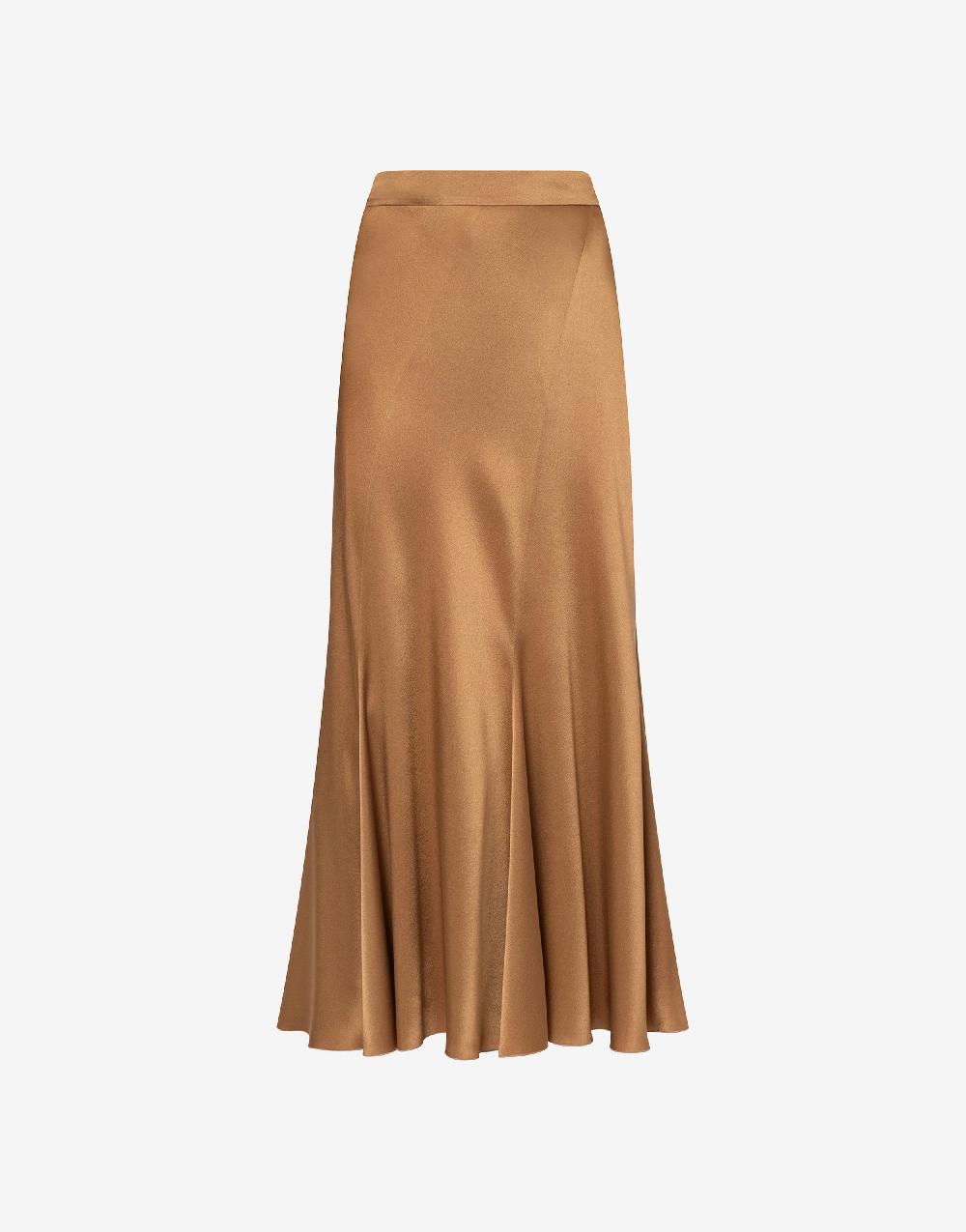 Alberta Ferretti Gonna longuette in raso Qualità