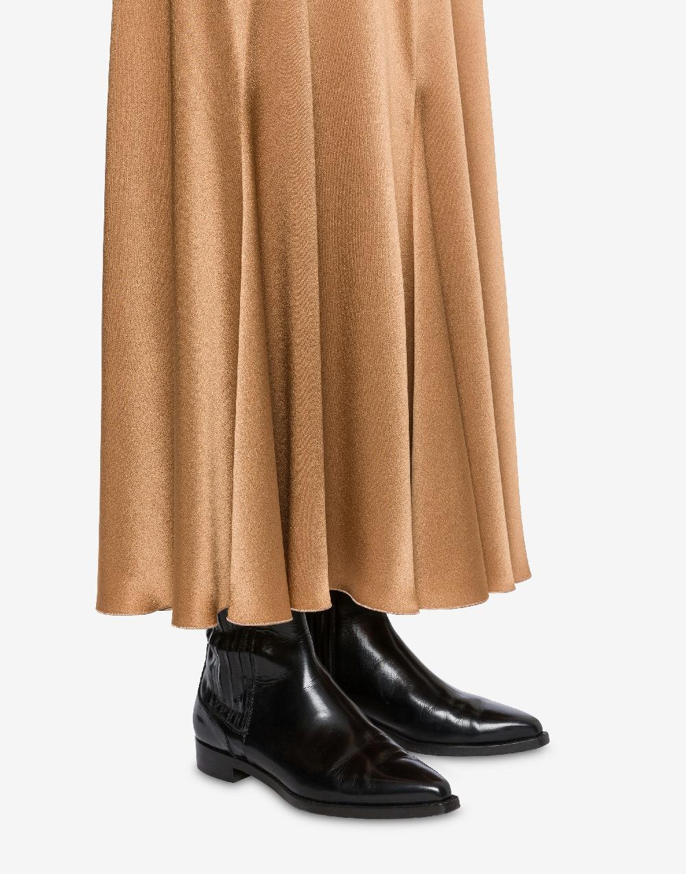 Alberta Ferretti Gonna longuette in raso Qualità