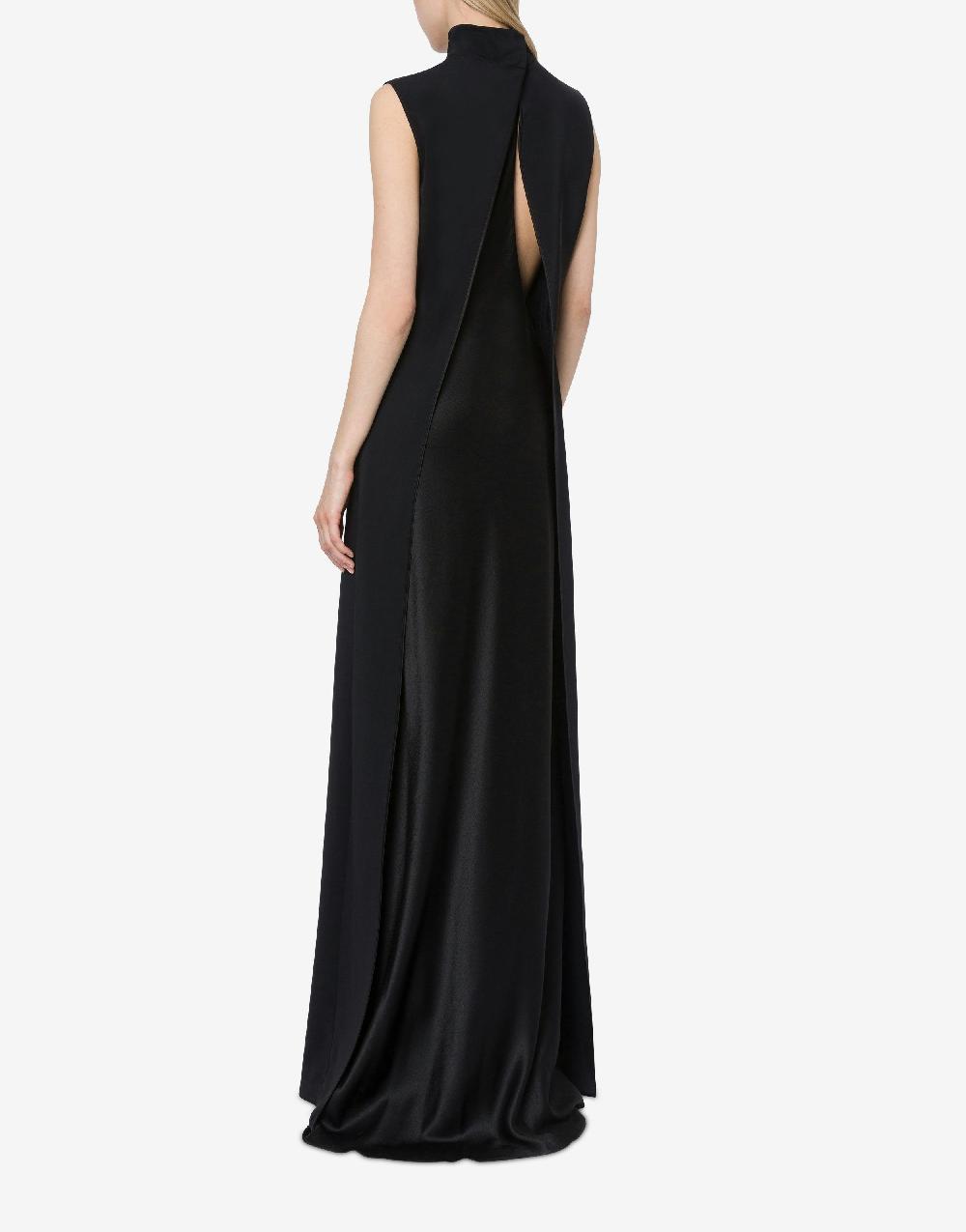 Alberta Ferretti Abito lungo in cady stretch Soddisfazione Garantita