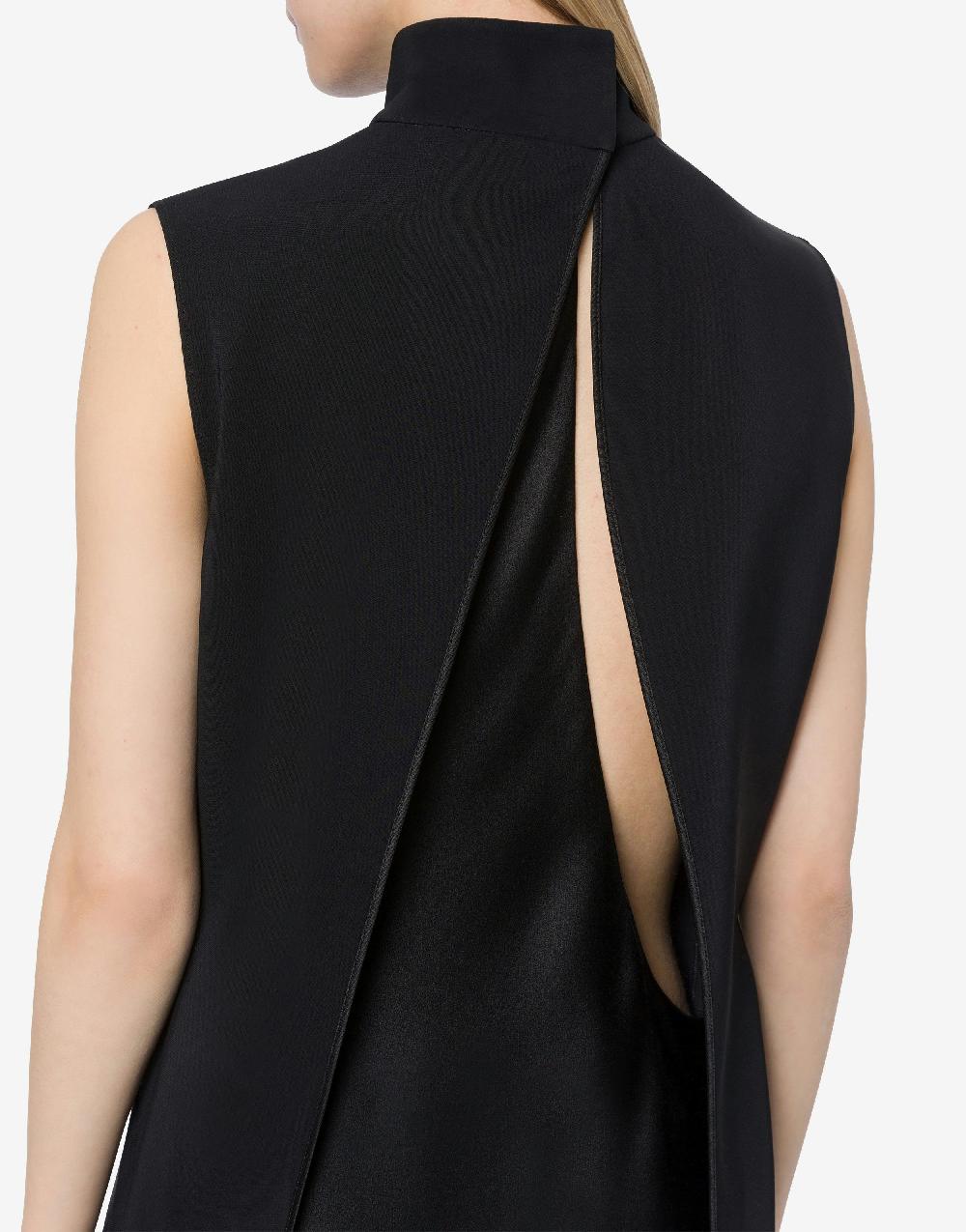 Alberta Ferretti Abito lungo in cady stretch Soddisfazione Garantita