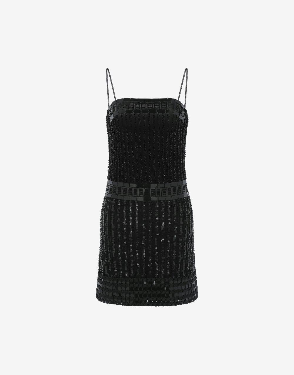 Alberta Ferretti Minidress in tulle con paillettes Qualità Garantita