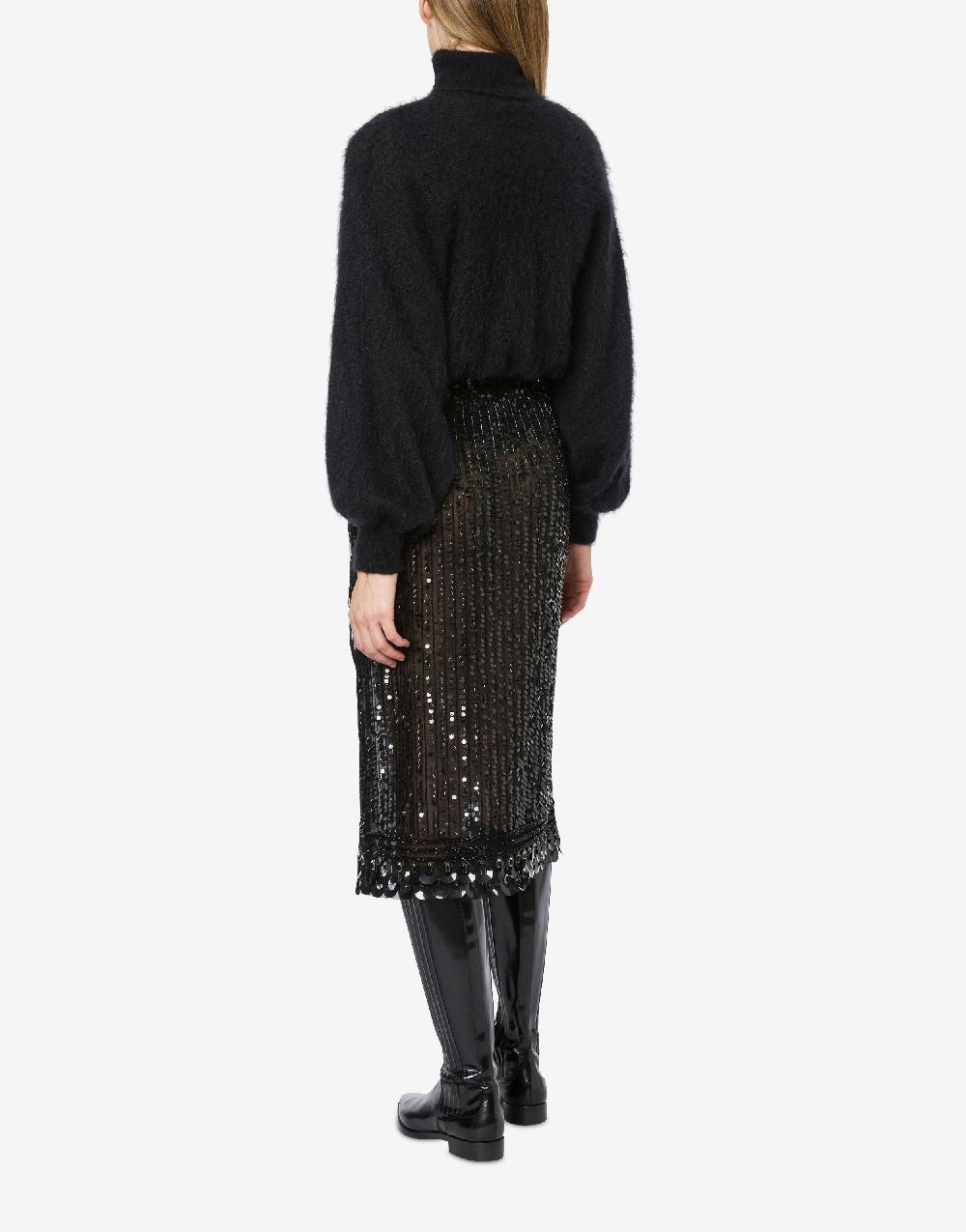 Alberta Ferretti Gonna in tulle con paillettes Hotsell