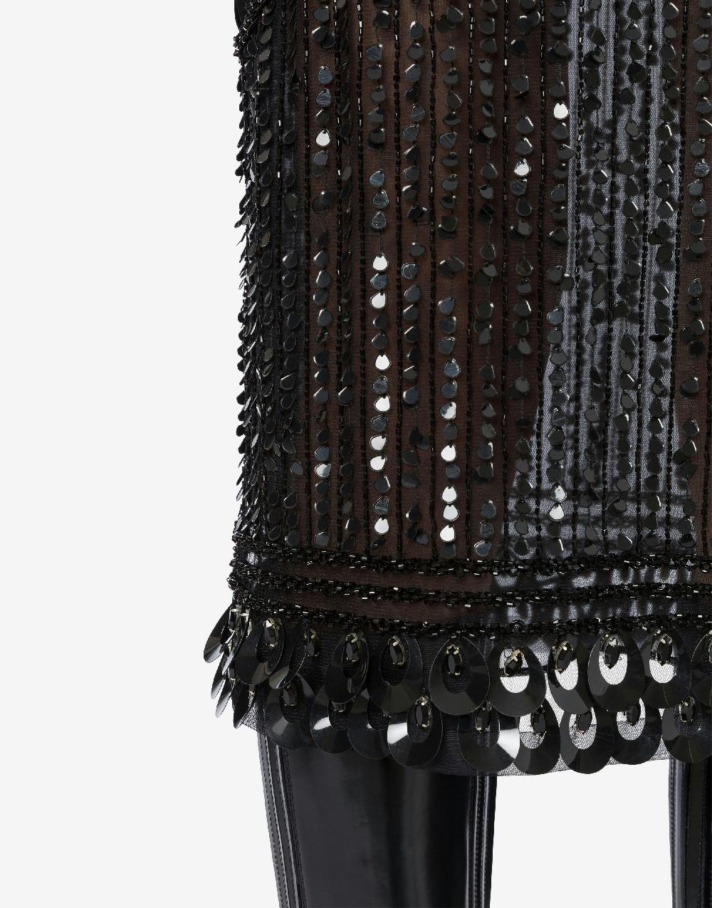 Alberta Ferretti Gonna in tulle con paillettes Hotsell