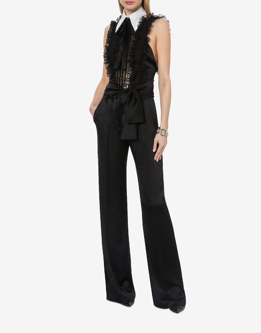 Alberta Ferretti Pantalone in raso Negozio