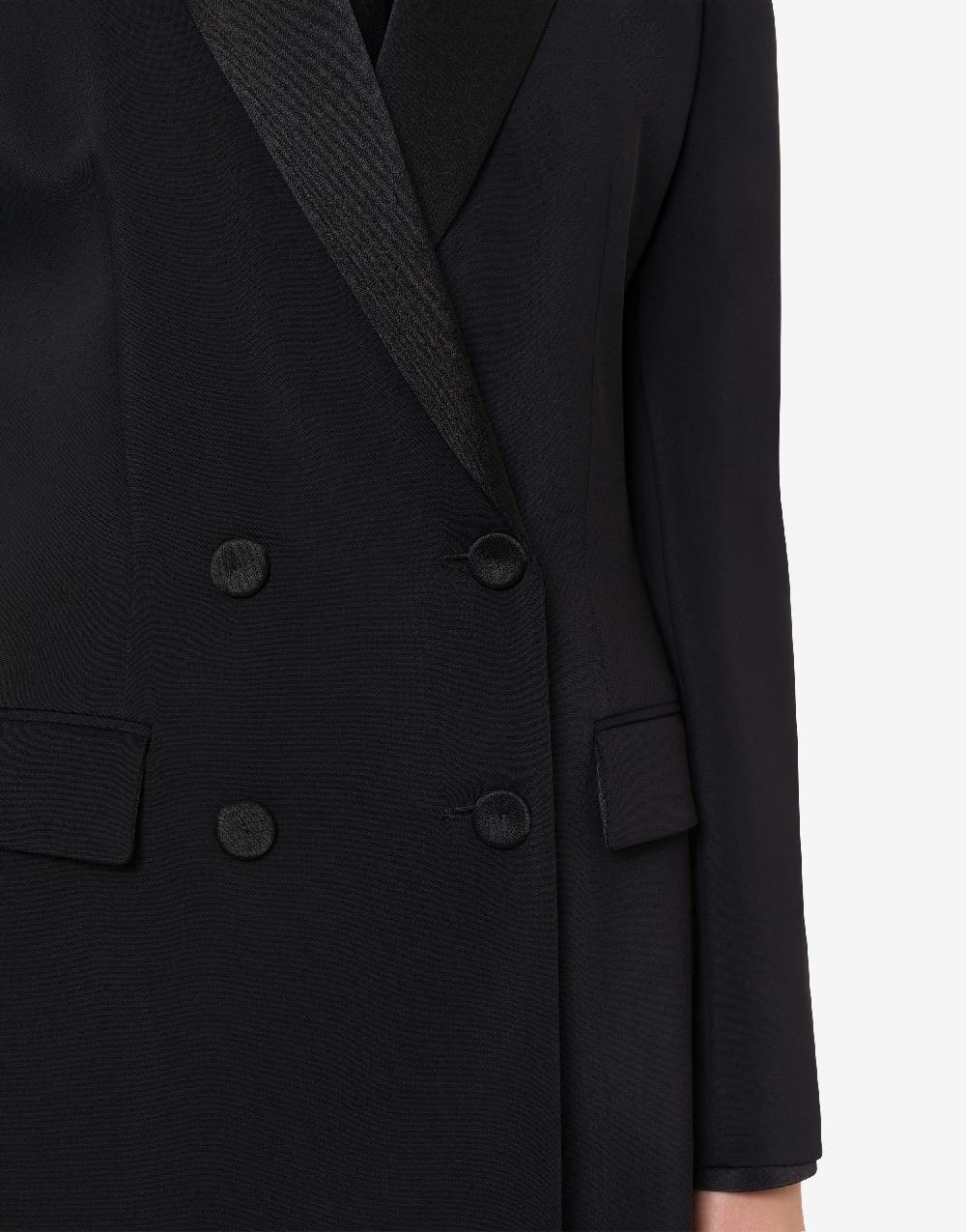 Alberta Ferretti Giacca doppiopetto in cady stretch In Saldo