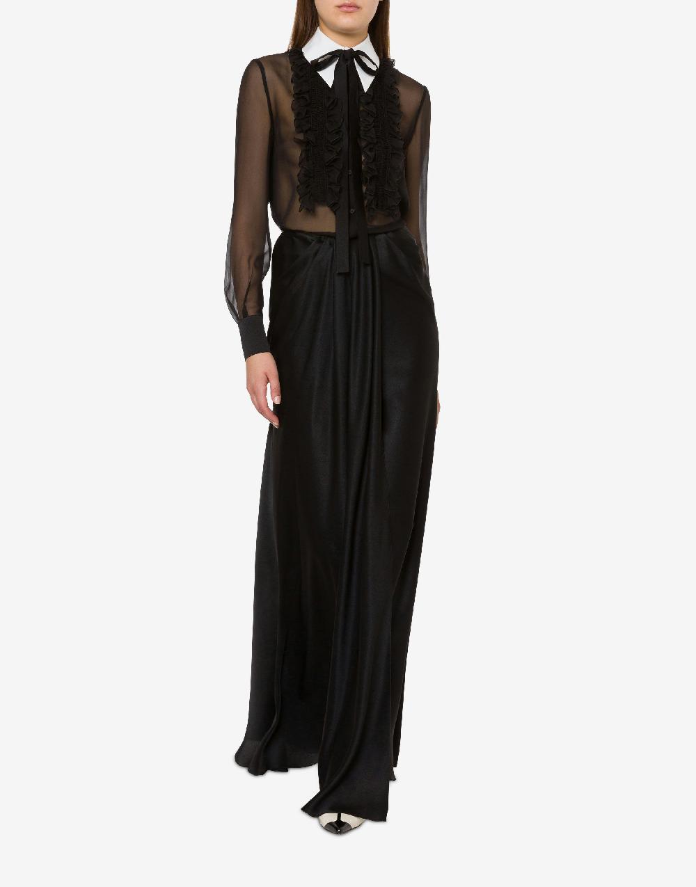 Alberta Ferretti Camicia in chiffon organico Moda