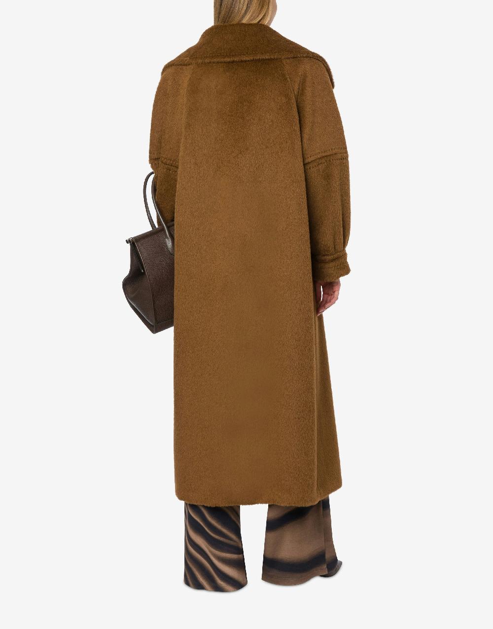 Alberta Ferretti Cappotto in alpaca Suri Nuovo