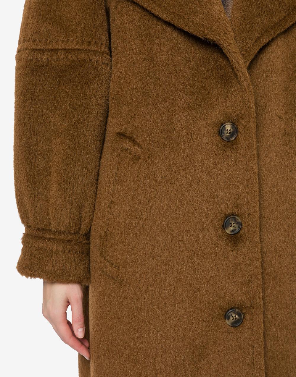 Alberta Ferretti Cappotto in alpaca Suri Nuovo