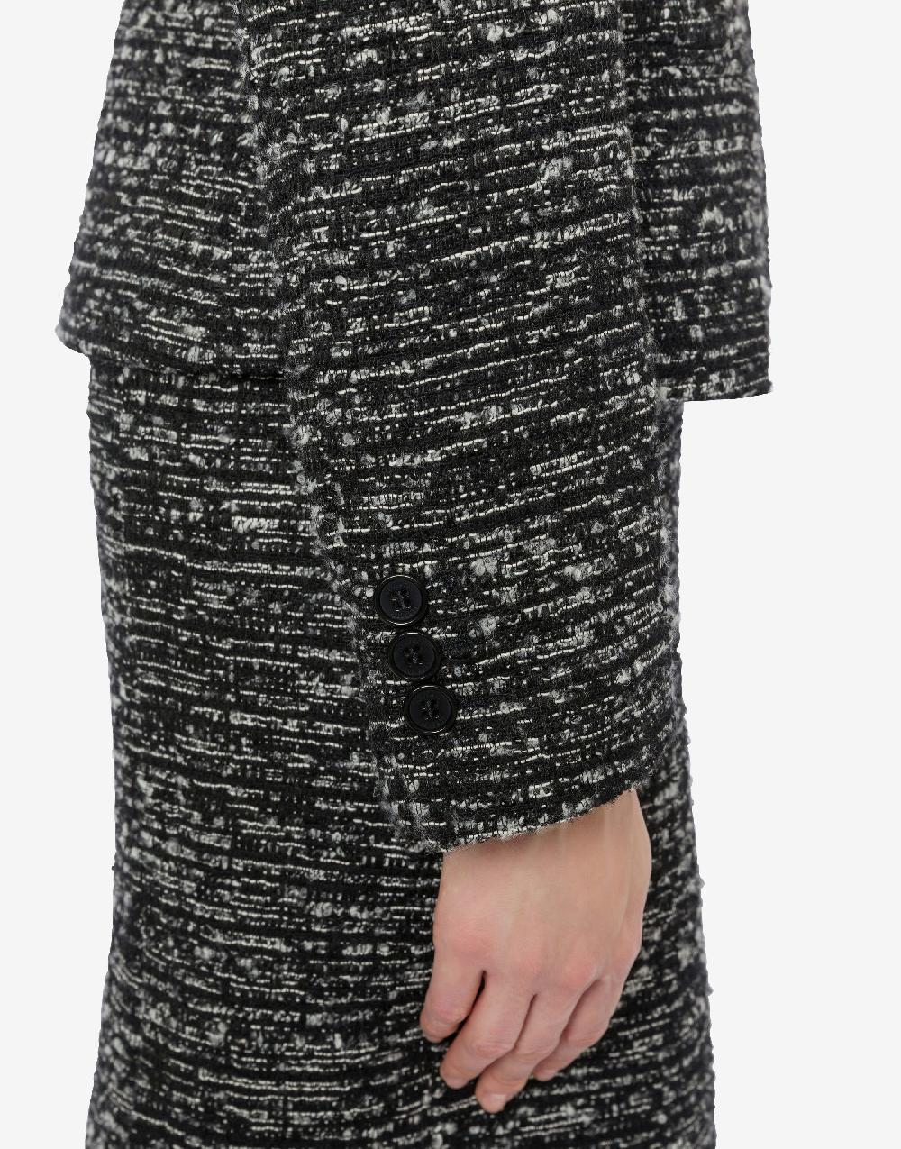 Alberta Ferretti Giacca in tweed bottonato Negozi Online