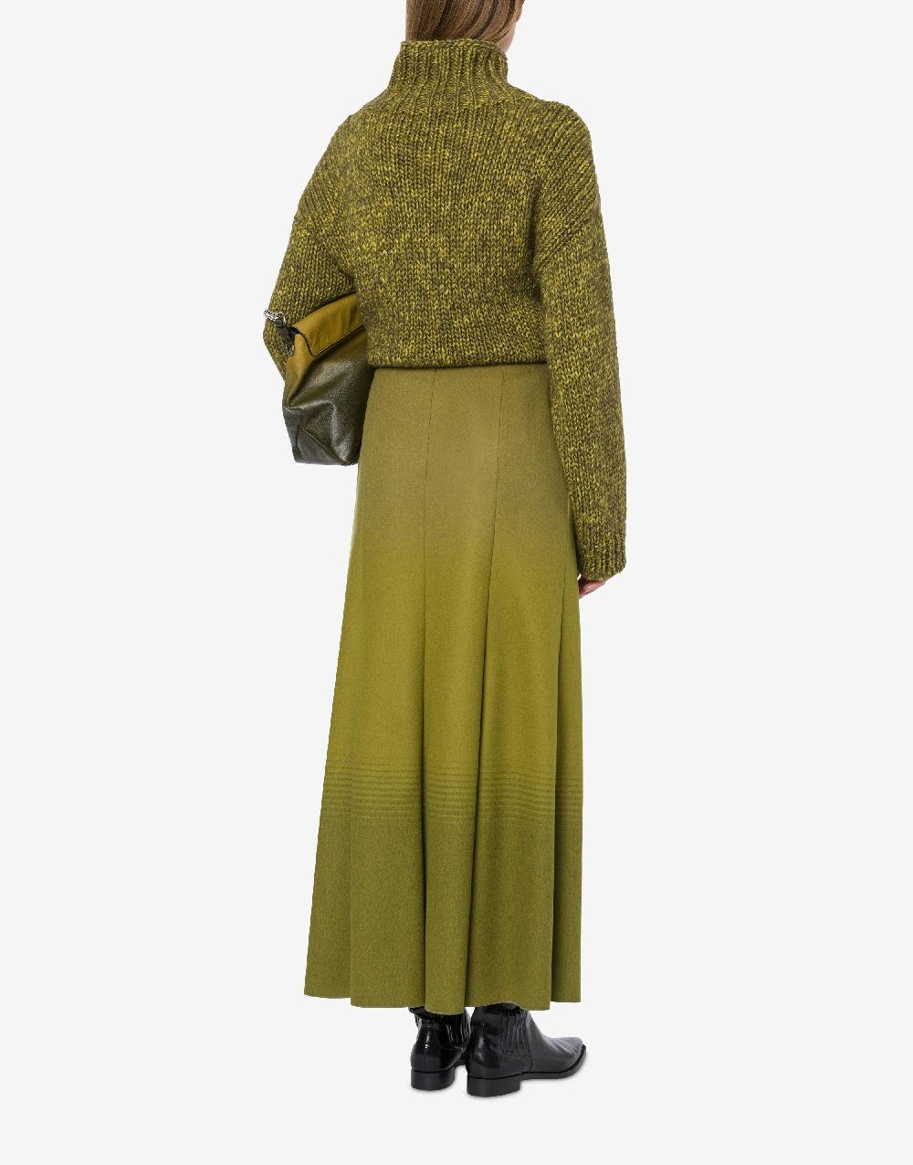 Alberta Ferretti Gonna lunga in flanella sfumata I Più Venduti