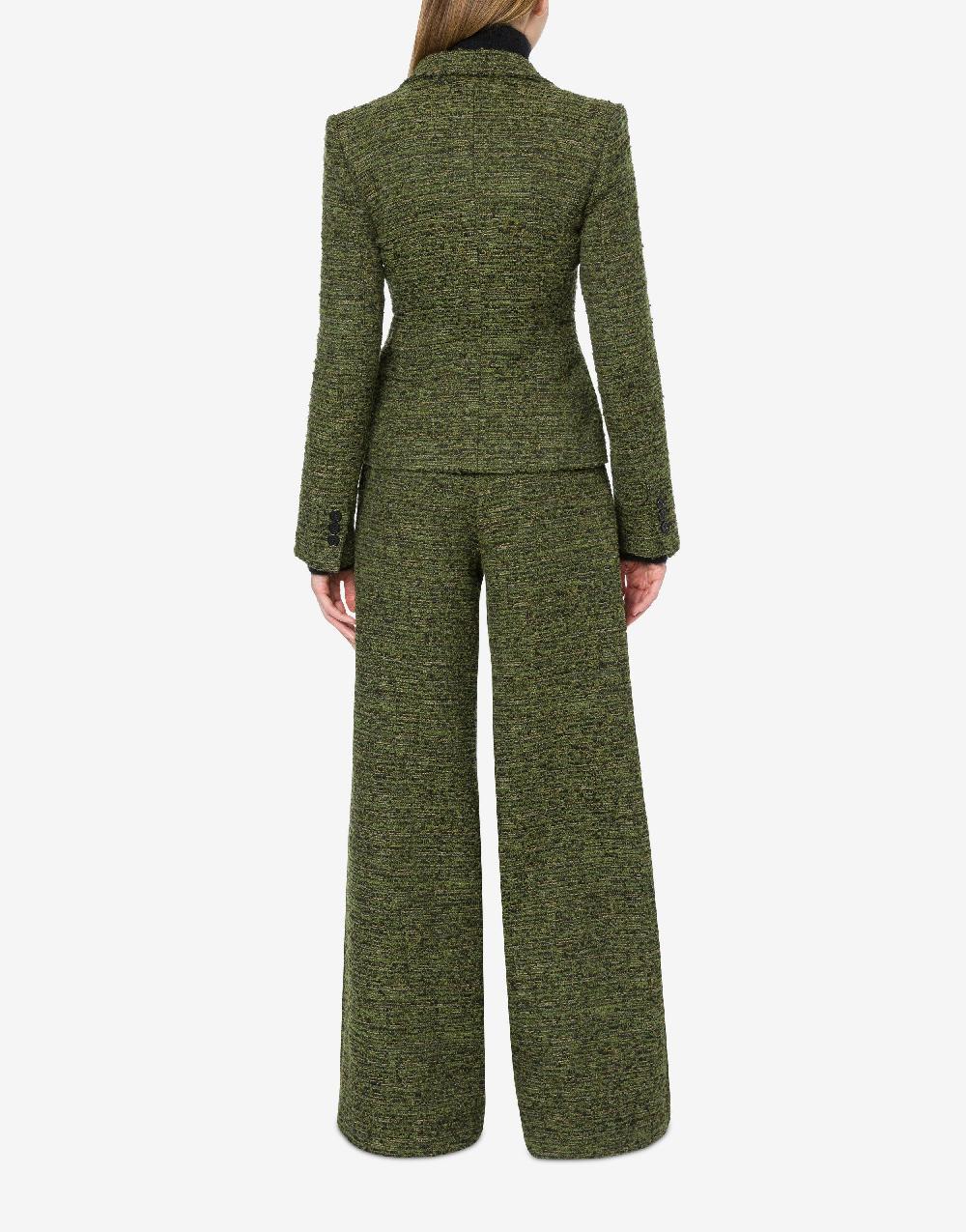 Alberta Ferretti Giacca in tweed bottonato Negozio