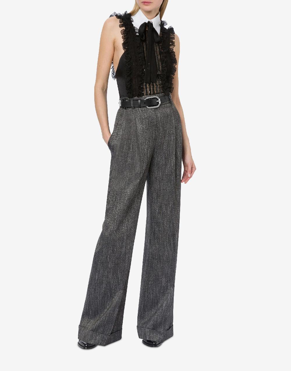 Alberta Ferretti Pantalone in chevron Acquista Ora