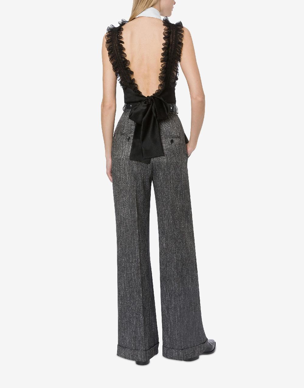Alberta Ferretti Pantalone in chevron Acquista Ora
