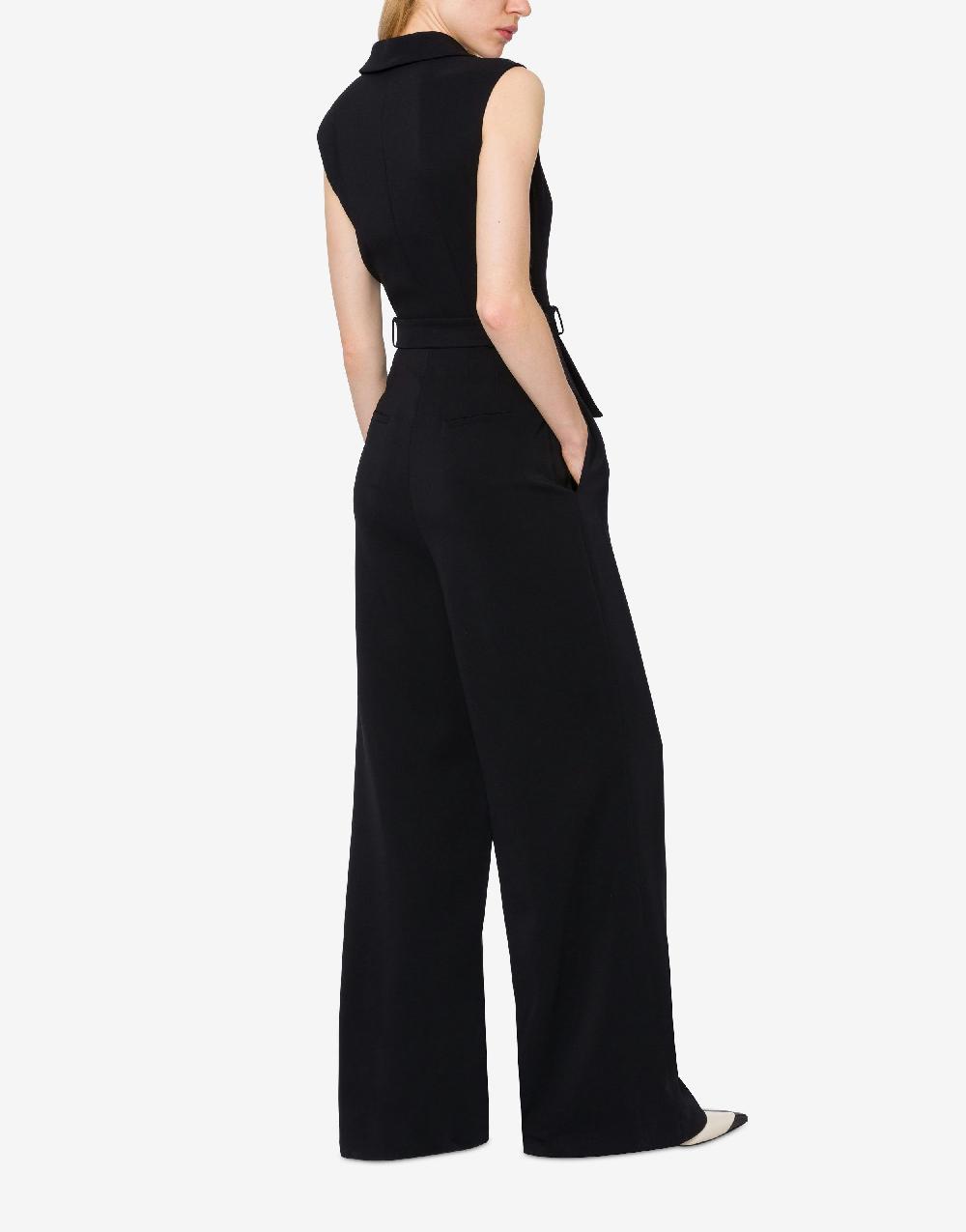 Alberta Ferretti Tuta in cady stretch Sconto