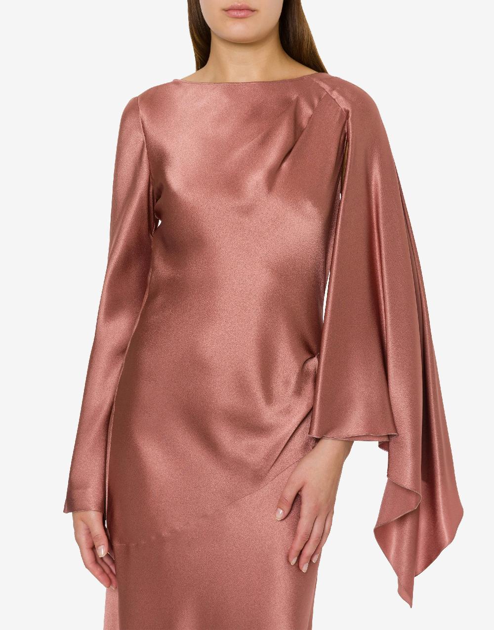 Alberta Ferretti Abito in raso Outlet