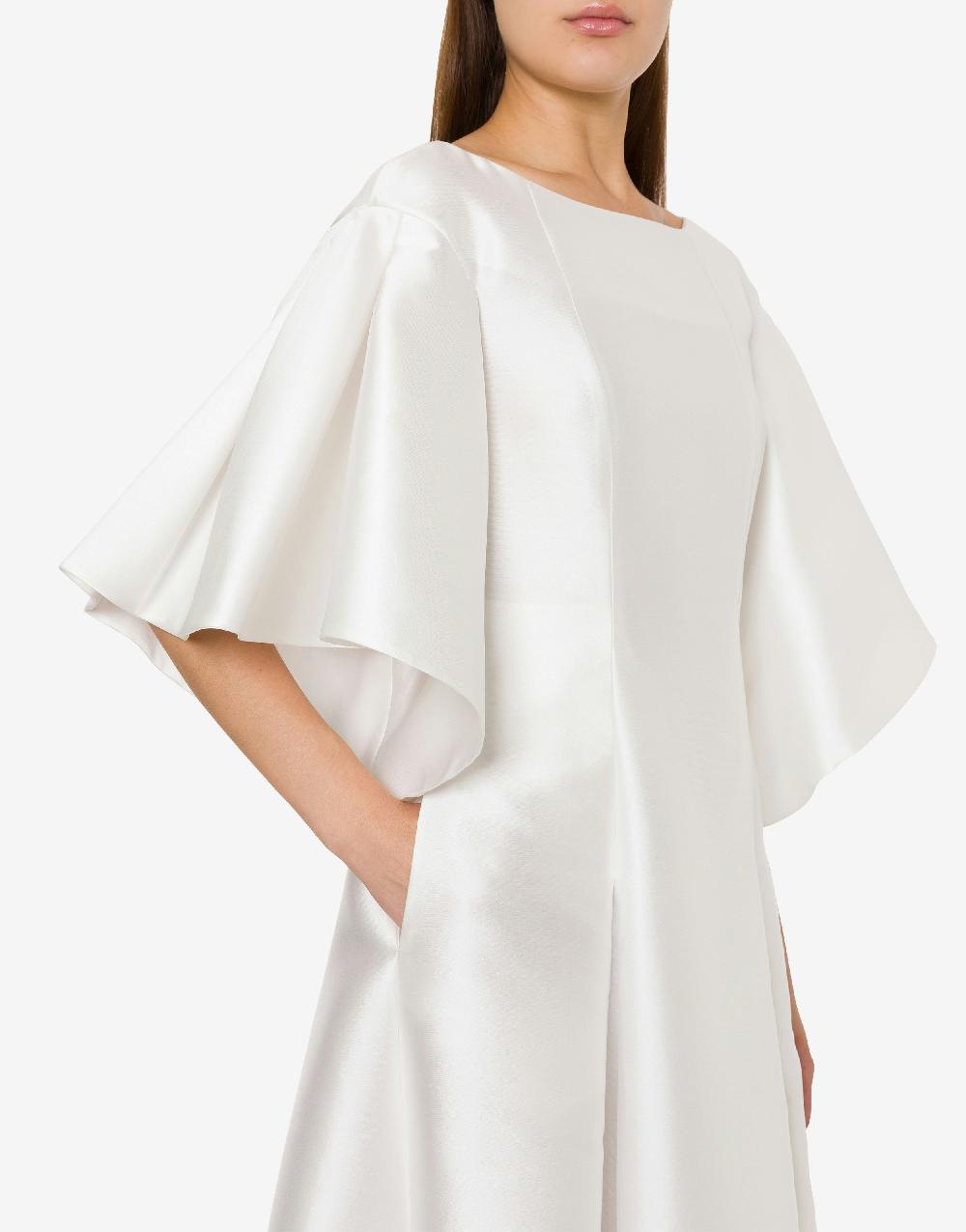 Alberta Ferretti Abito lungo in mikado In Saldo