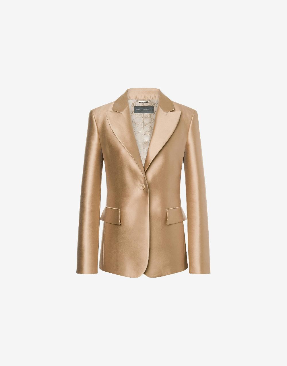 Alberta Ferretti Giacca in mikado