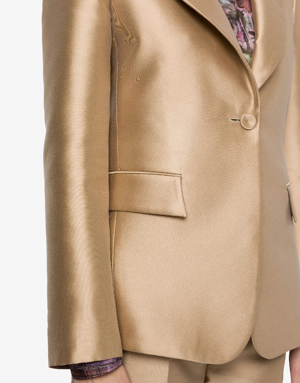 Alberta Ferretti Giacca in mikado Vendita