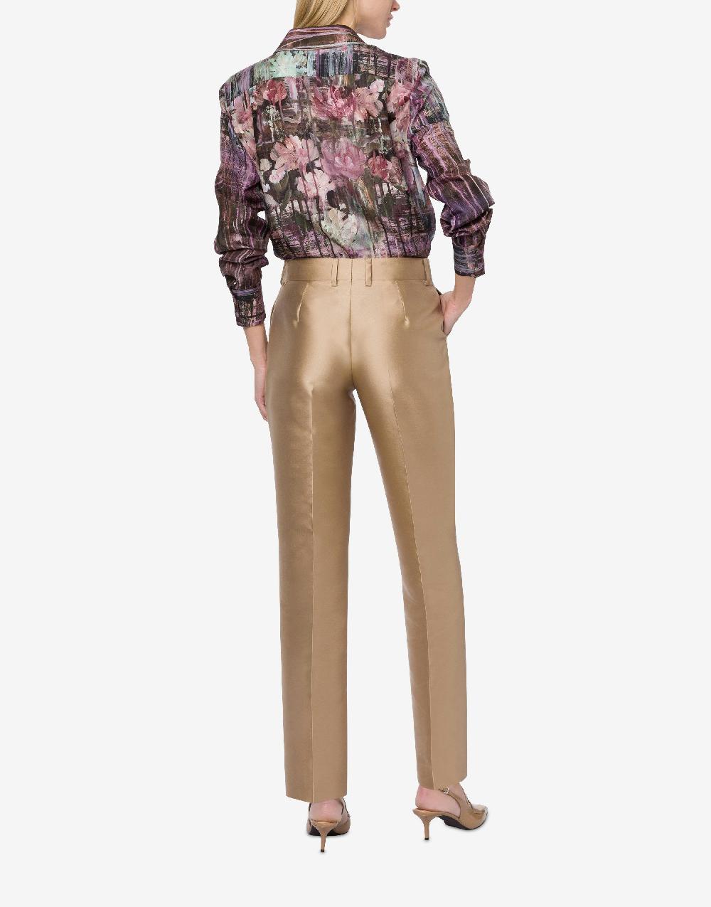 Alberta Ferretti Pantalone in mikado Promozione