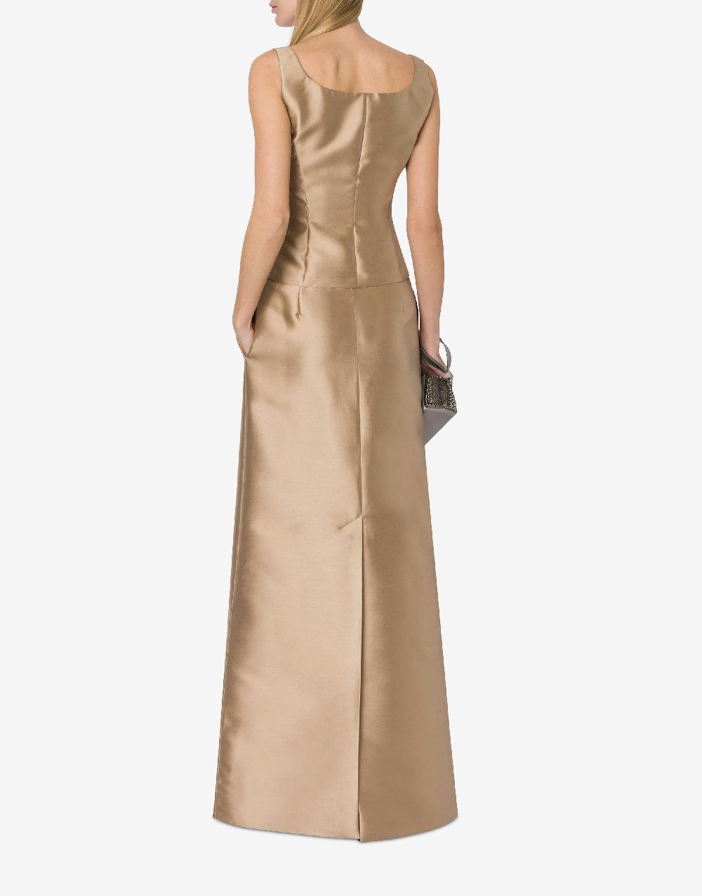 Alberta Ferretti Gonna lunga in mikado Pezzi Unici