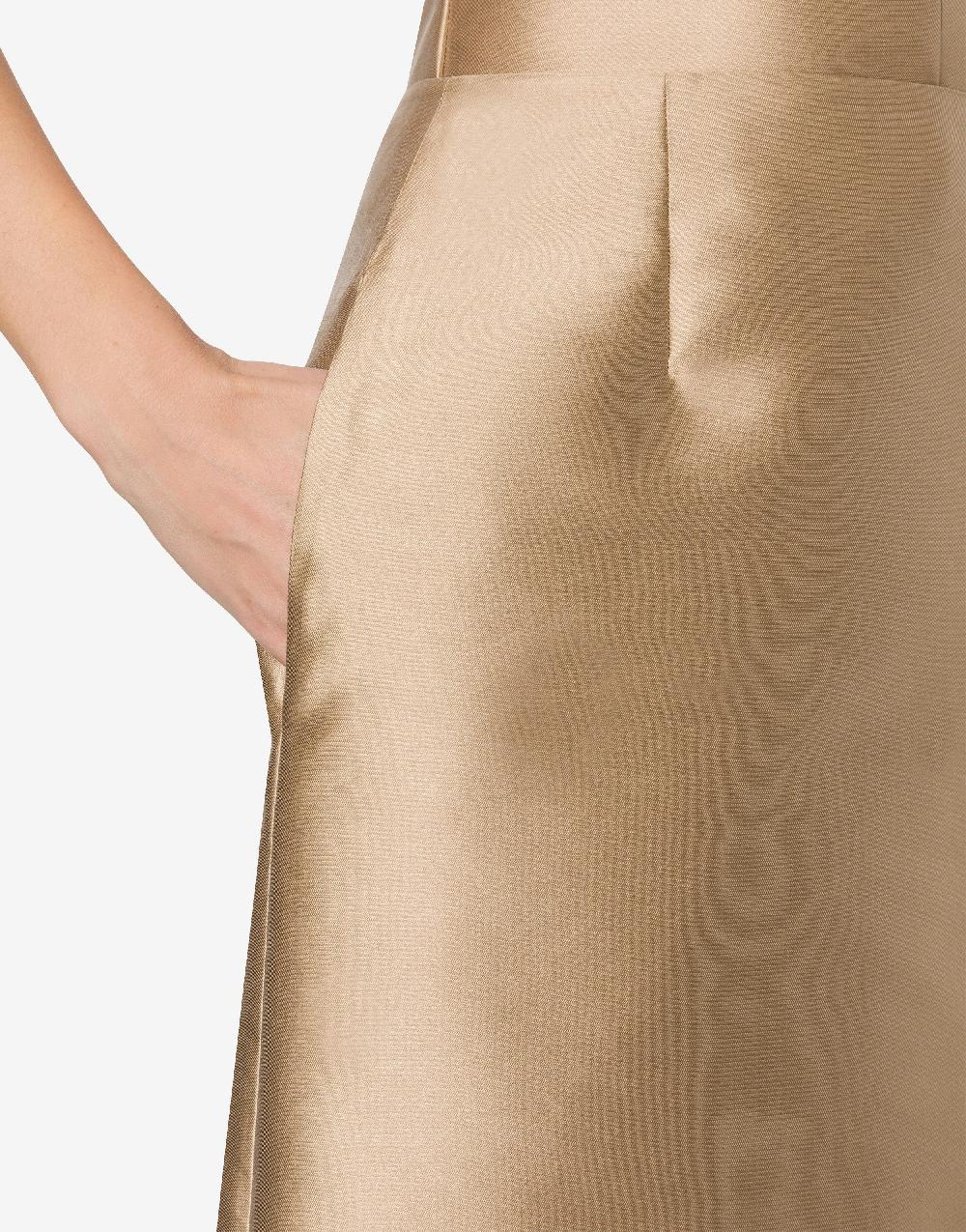 Alberta Ferretti Gonna lunga in mikado Pezzi Unici