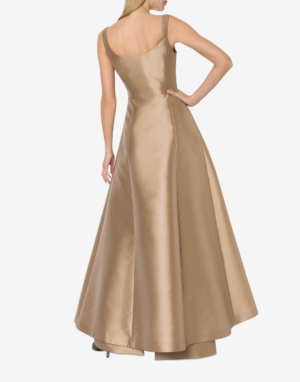 Alberta Ferretti Abito in mikado Qualità Garantita