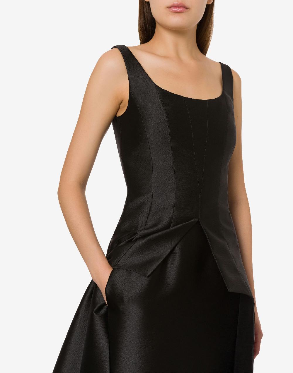 Alberta Ferretti Abito in mikado Negozi Online